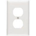 Pass & Seymour 10Pk Wht Dplx Wallplate TP8WCP10